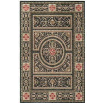 1:48, 1/4" Scale Dollhouse Miniature Area Rug 2-1/16" x 3-1/4"