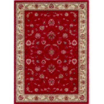 1:48, 1/4" Scale Dollhouse Miniature Area Rug 2 x 2-3/4"