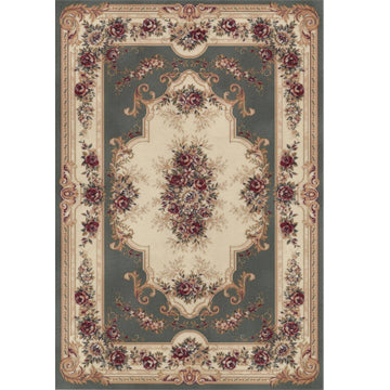 1:12, 1" Scale Dollhouse Miniature Area Rug 7-1/8" x 10-1/4"