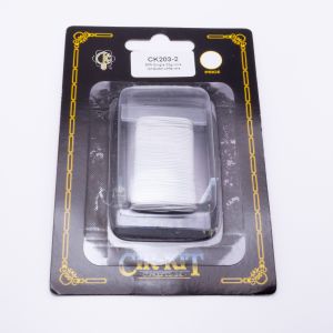 Cir-Kit Concepts 50' Single 32gauge Wire Conductor White Wire