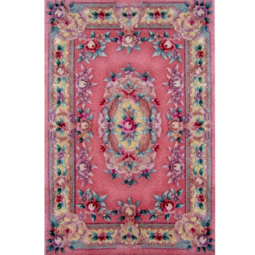 1:12, 1" Scale Dollhouse Miniature Area Rug 4" x 6"