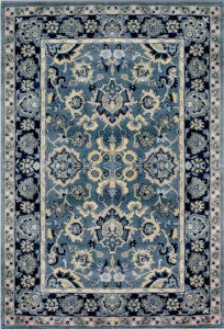 1:12, 1" Scale Dollhouse Miniature Area Rug 7-1/16" x 10-3/8"
