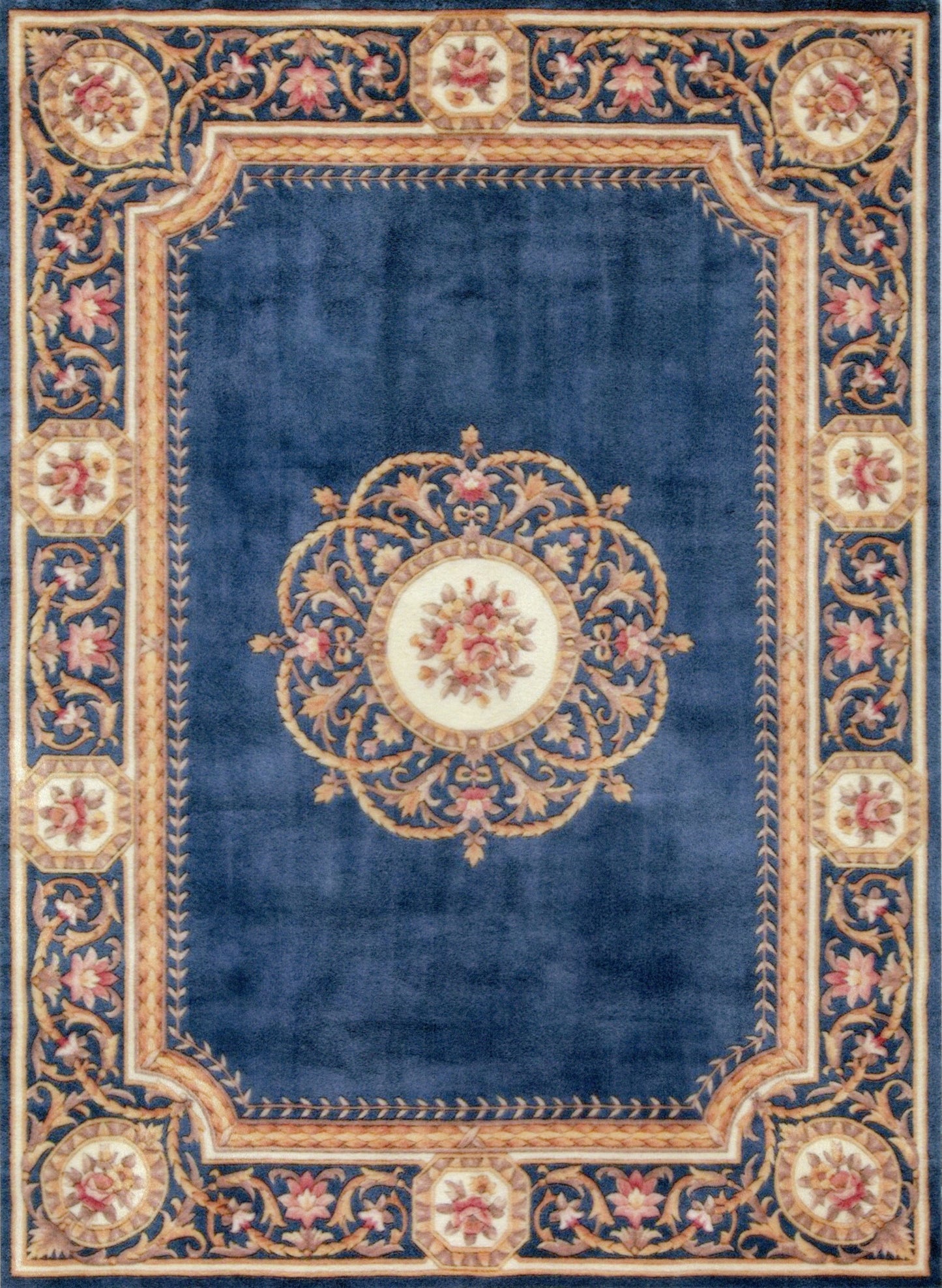 1:12, 1" Scale Dollhouse Miniature Area Rug 7-1/2" x 10-1/4"