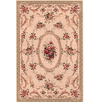 1:12, 1" Scale Dollhouse Miniature Area Rug 4-7/8 x 7-1/4"