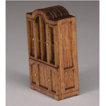 1:48, 1/4" Scale Dollhouse Miniature Furniture Kit Signature Collection Hutch
