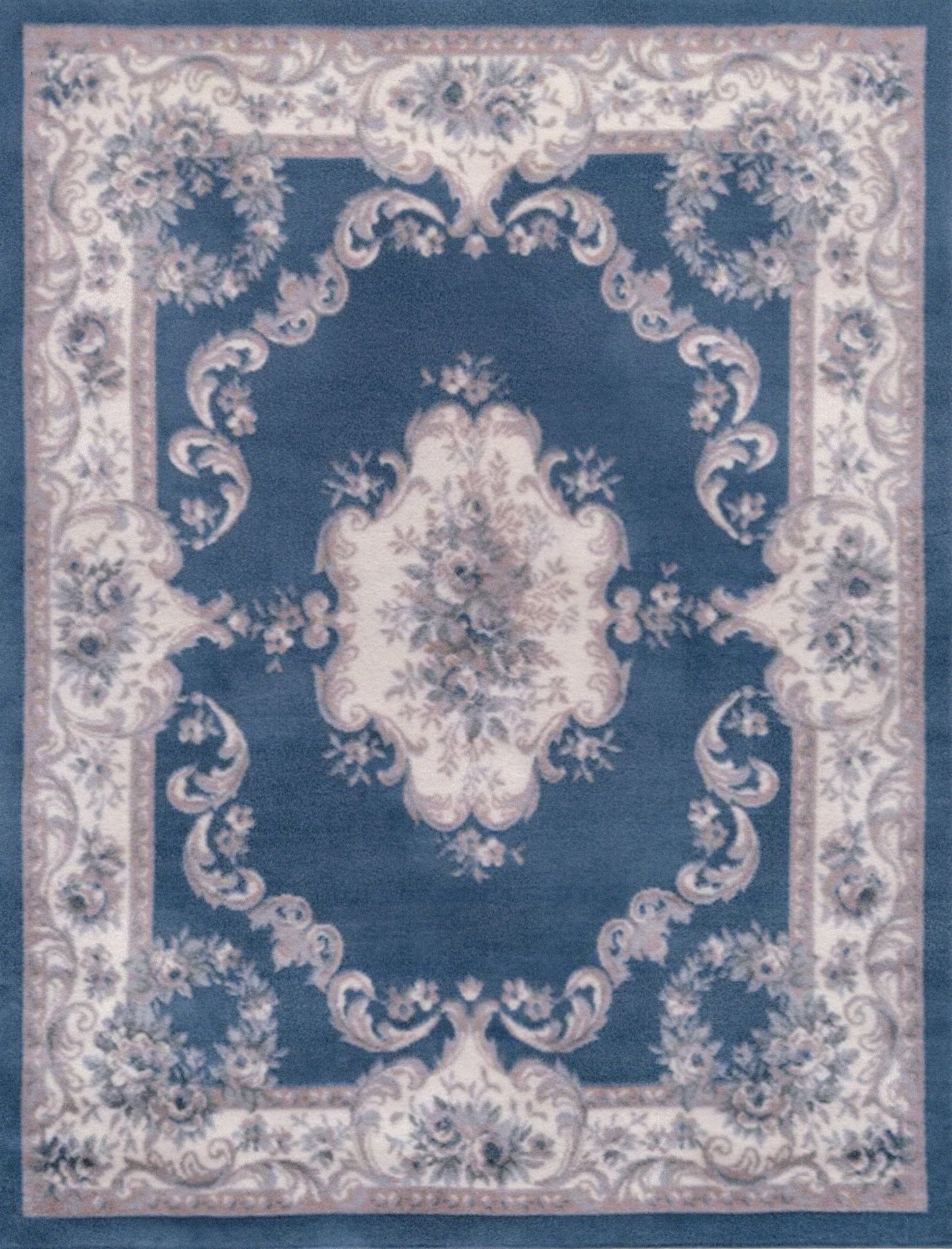 1:12, 1" Scale Dollhouse Miniature Area Rug 7-3/8" x 9-7/8"