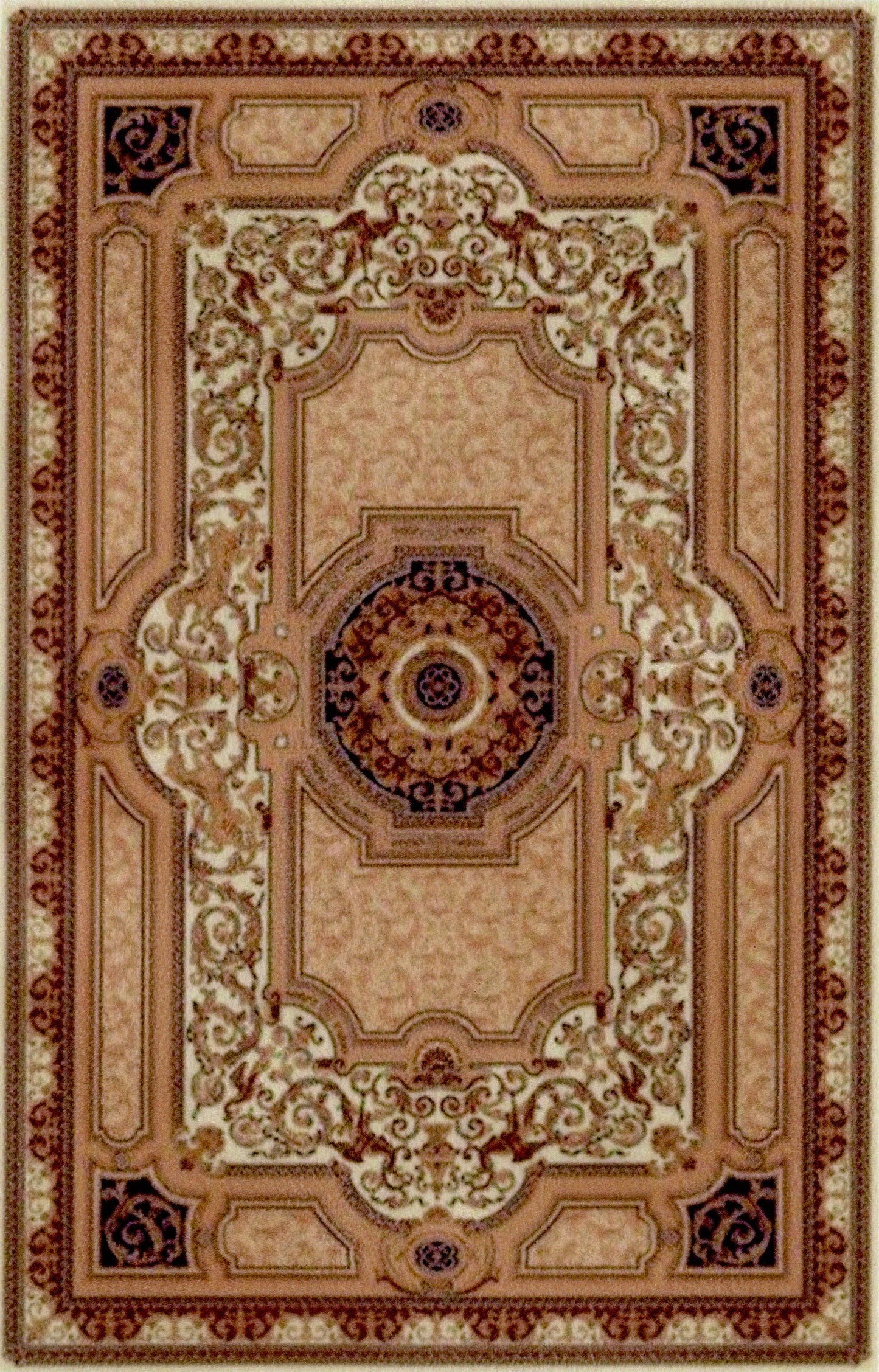 1:12, 1" Scale Dollhouse Miniature Area Rug 5" x 8"