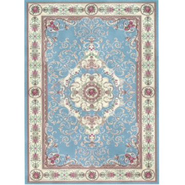 1:12, 1" Scale Dollhouse Miniature Area Rug 6" x 8-1/4"