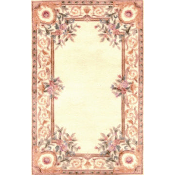 1:24, 1/2" Scale Dollhouse Miniature Area Rug 3-1/4" x 5"