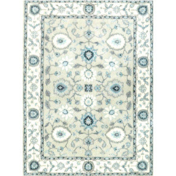 1:24, 1/2" Scale Dollhouse Miniature Area Rug 3-3/4" x 5-1/8"