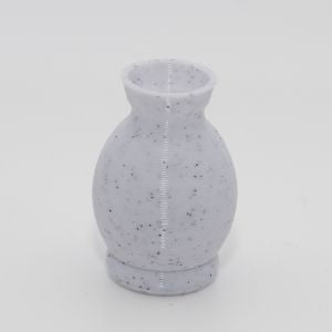 1:12 Scale Dollhouse Miniature 3-D Printed Grey Marble Vase