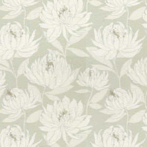 1:12, 1" Scale Dollhouse Miniature Wallpaper Green Floral (3 sheets)