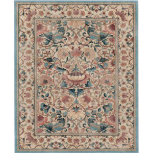 1:12, 1" Scale Dollhouse Miniature Area Rug 7-1/8" x 8-3/4"