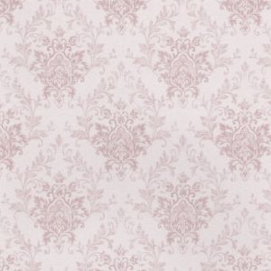 1:12 Scale Dollhouse Wallpaper Lt Mauve Damask (3 sheets)