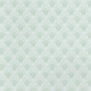 1:48 Scale Dollhouse Wallpaper Lt Green Damask