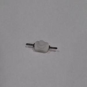 White Snap On/Off Switch 1amp Capacity