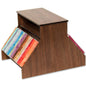 1:12, 1" Scale Dollhouse Miniature Fabric Island Display Kit Walnut