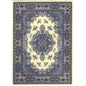 1:48, 1/4" Scale Dollhouse Miniature Area Rug 2" x 2-3/4"