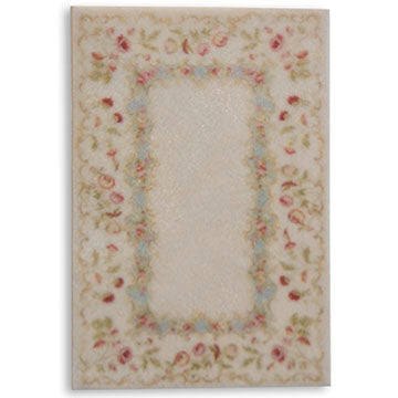 1:48, 1/4" Scale Dollhouse Miniature Area Rug 1-3/4" x 2-13/16"