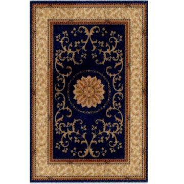1:48, 1/4" Scale Dollhouse Miniature Area Rug 2" x 3"