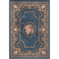 1:48, 1/4" Scale Dollhouse Miniature Area Rug 2-1/8" x 3"