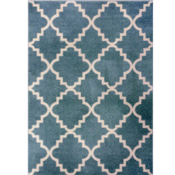 1:24, 1/2" Scale Dollhouse Miniature Area Rug 3-7/8" x 5-3/8"