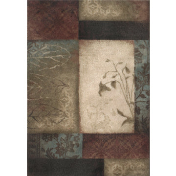 1:24, 1/2" Scale Dollhouse Miniature Area Rug 3-3/4" x 5-3/8"