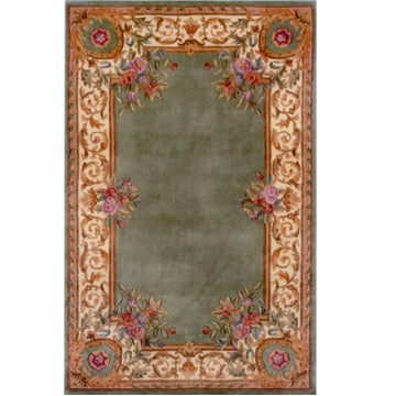 1:12, 1" Scale Dollhouse Miniature Area Rug 6-3/8" x 10"
