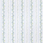 1:24, 1/2" Scale Dollhouse Miniature Wallpaper Blue Floral Stripes (3 SHEETS)