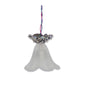 1:48, 1/4" Scale Dollhouse Miniature Light Ceiling Fixture Frosted Shade