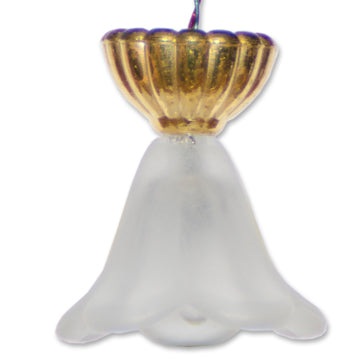 1:48, 1/4" Scale Dollhouse Miniature 3V Large Ceiling Mounted Light Fixture