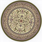 1:12, 1" Scale Dollhouse Miniature Area Rug 8" Round