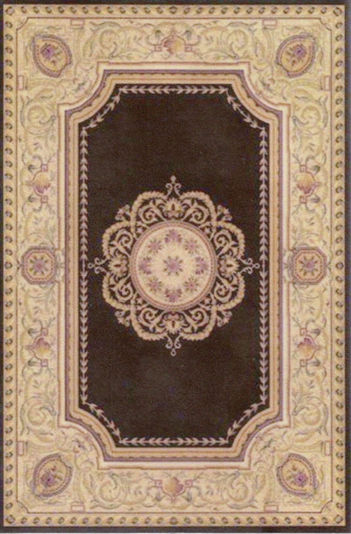 1:12, 1" Scale Dollhouse Miniature Area Rug 6" x 9"