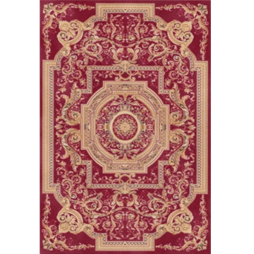 1:12, 1" Scale Dollhouse Miniature Area Rug 7-1/16 x 10-7/16"
