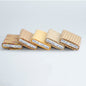 1:12 Scale Dollhouse Miniature Fabric Bolts Assorted Yellow/Gold Prints 5 pcs