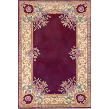 1:12, 1" Scale Dollhouse Miniature Area Rug 7 x 10-3/8"