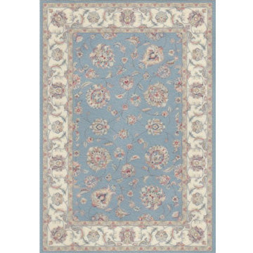 1:24, 1/2" Scale Dollhouse Miniature Area Rug 3-3/4" x 5-3/8"