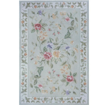 1:24, 1/2" Scale Dollhouse Miniature Area Rug 4" x 6"