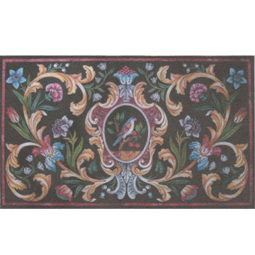 1:24, 1/2" Scale Dollhouse Miniature Area Rug 3-7/16" x 5-3/4"