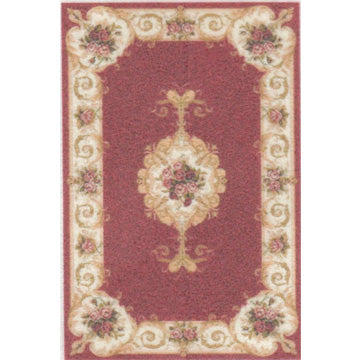 1:48, 1/4" Scale Dollhouse Miniature Area Rug 2" x 3"