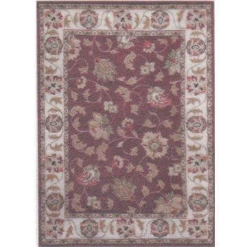 1:48, 1/4" Scale Dollhouse Miniature Area Rug 2" x 2-3/4"
