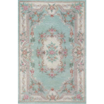 1:48, 1/4" Scale Dollhouse Miniature Area Rug 2" x 3"