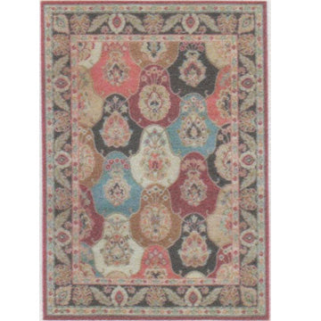 1:48, 1/4" Scale Dollhouse Miniature Area Rug 2" x 2-3/4"