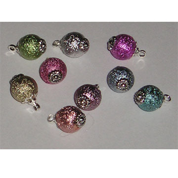 1:12, 1" Scale Dollhouse Miniature Christmas Ornaments 8mm Assorted