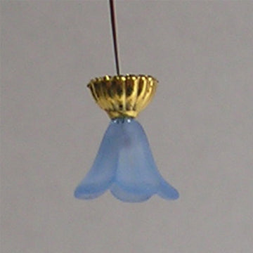 1:48, 1/4" Scale Dollhouse Miniature 3V Large Ceiling Mounted Light Fixture