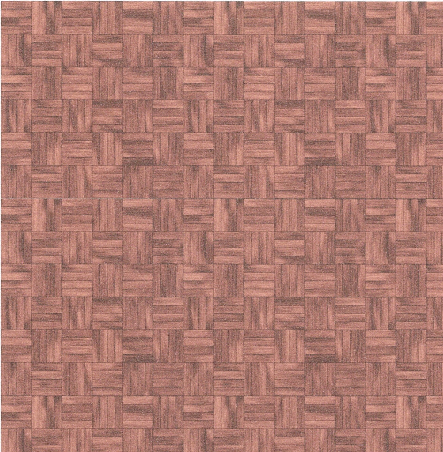 1:48, 1/4" Scale Dollhouse Miniature Flooring Paper Parquet