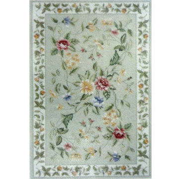 1:48, 1/4" Scale Dollhouse Miniature Area Rug 2-1/8" x 3-1/8"