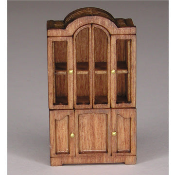 1:48, 1/4" Scale Dollhouse Miniature Furniture Kit Signature Collection Hutch