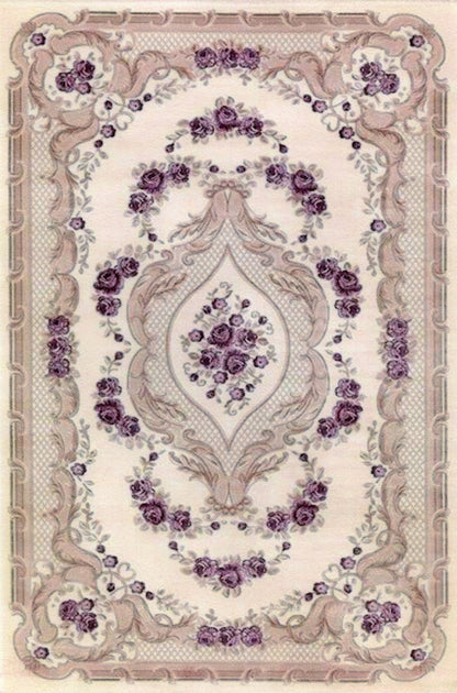 1:12, 1" Scale Dollhouse Miniature Area Rug 7" x 10-1/2"