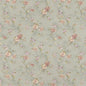 1:24, 1/2" Scale Dollhouse Miniature Wallpaper Apricot on Sage Grn (3 SHEETS)